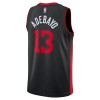 Canotte Uomo Miami Heat Bam Adebayo Nike 2023-24 City Edition Nero Swingman